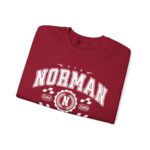Vintage Athletic Sports Design Norman Oklahoma OK Sweatshirt - Image 47