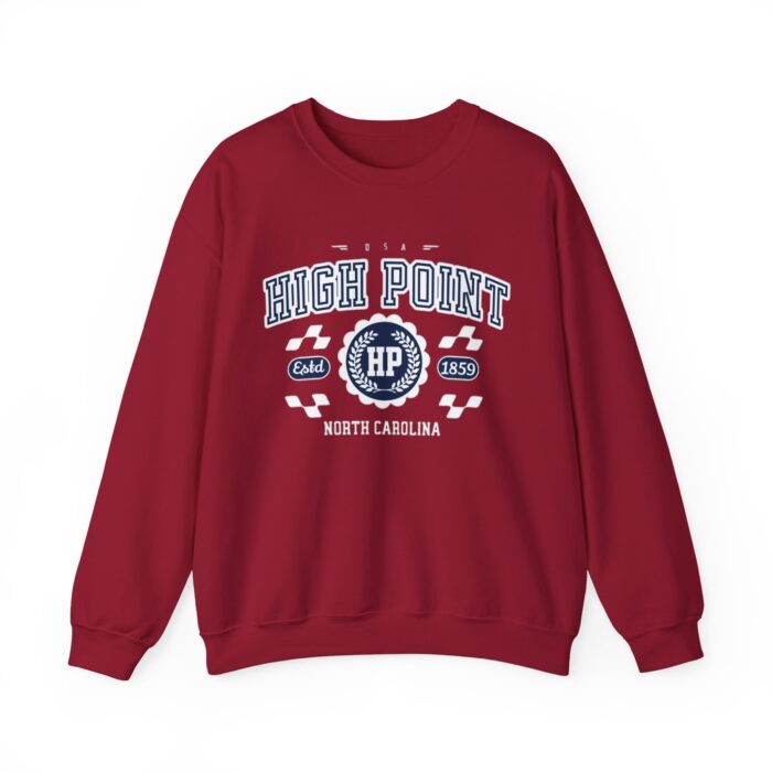 Vintage High Point North Carolina Athletic Sports Design varsity pullover sweater Crewneck Sweatshirt - Image 33