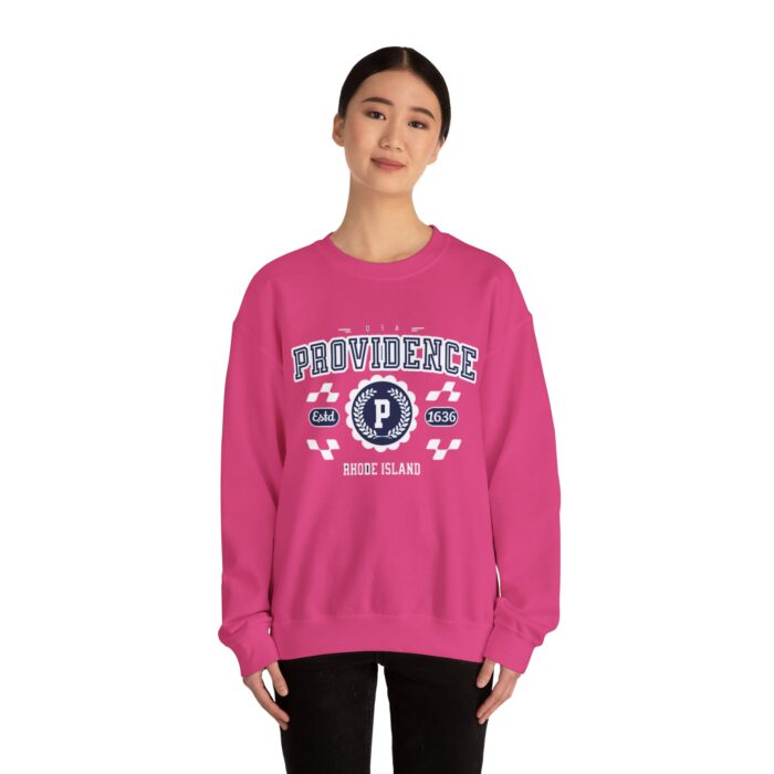 Vintage Providence Rhode Island Athletic Sports Design varsity pullover sweater Crewneck Sweatshirt - Image 40