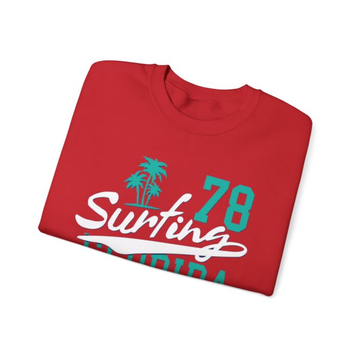 Surfing Florida Urban Varsity ™ Crewneck Sweatshirt Ride the Waves in Style - Image 15