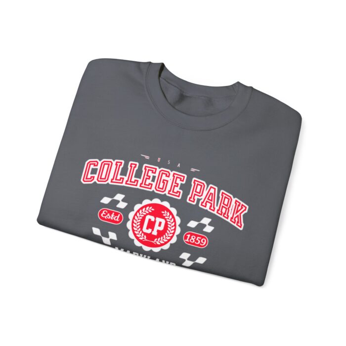 Vintage College Park Maryland Athletic Sports Design varsity sweater Crewneck Sweatshirt - Image 15
