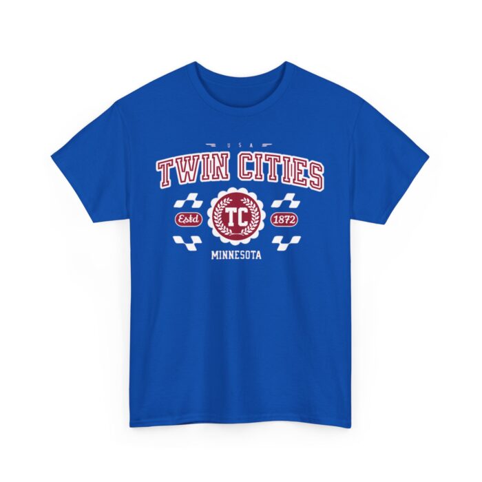 Twin Cities Minnesota Varsity T-Shirt - Classic Athletic Unisex Tee for Men & Women - Image 15