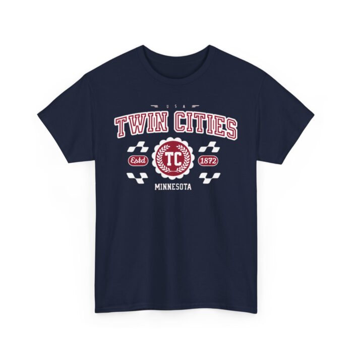 Twin Cities Minnesota Varsity T-Shirt - Classic Athletic Unisex Tee for Men & Women - Image 23