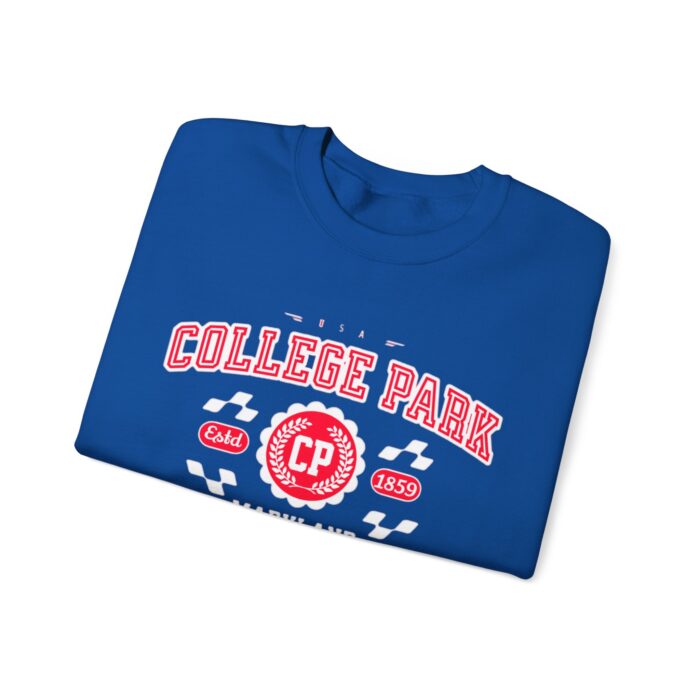 Vintage College Park Maryland Athletic Sports Design varsity sweater Crewneck Sweatshirt - Image 19