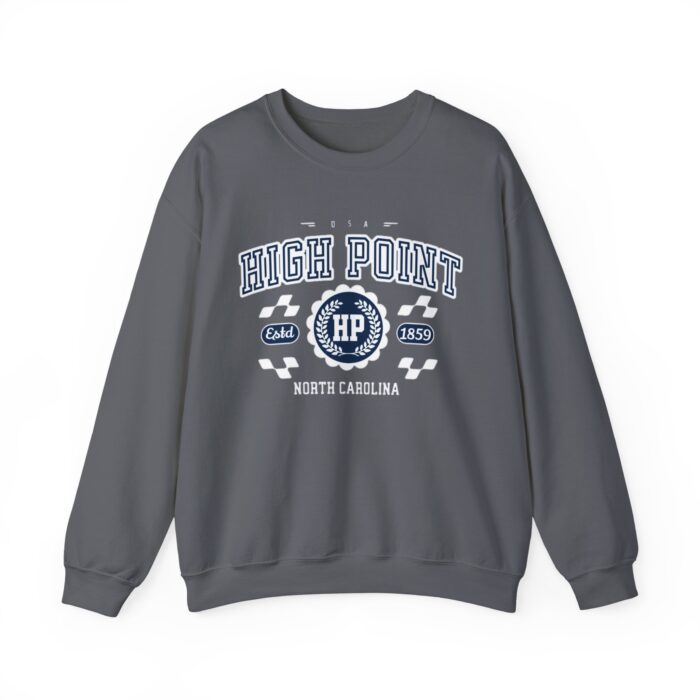 Vintage High Point North Carolina Athletic Sports Design varsity pullover sweater Crewneck Sweatshirt - Image 13