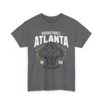 Vintage East 1958 Atlanta basketball t-shirt perfect for game day, casual outings, or everyday streetwear tee - Image 7