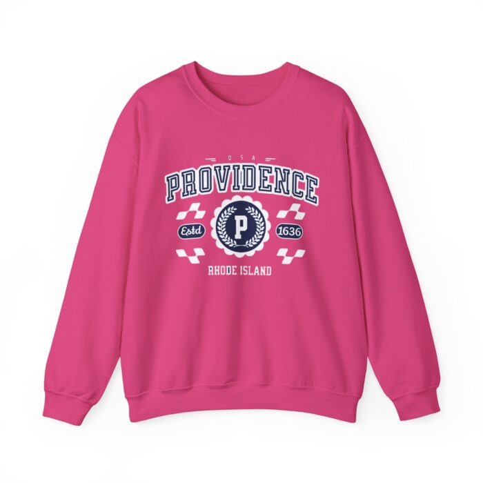 Vintage Providence Rhode Island Athletic Sports Design varsity pullover sweater Crewneck Sweatshirt - Image 37