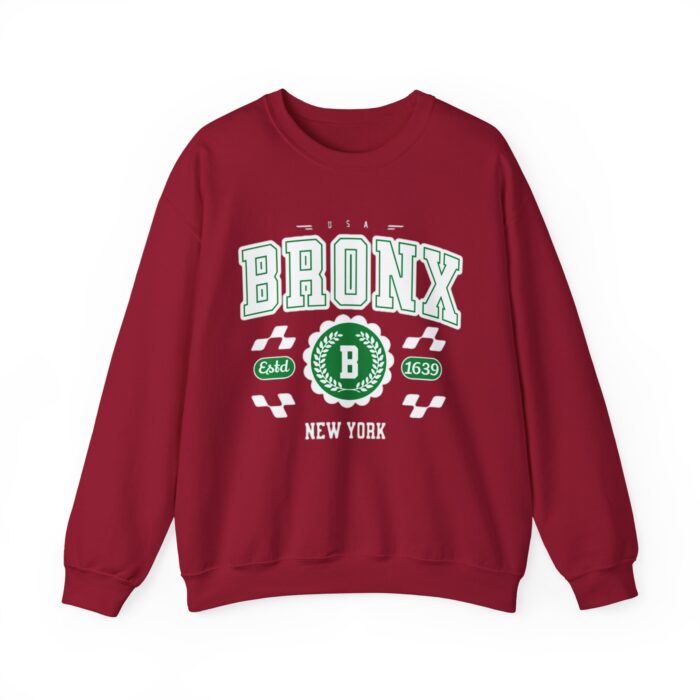Vintage Bronx New York NY Athletic Sports Design Crewneck Sweatshirt - Image 37