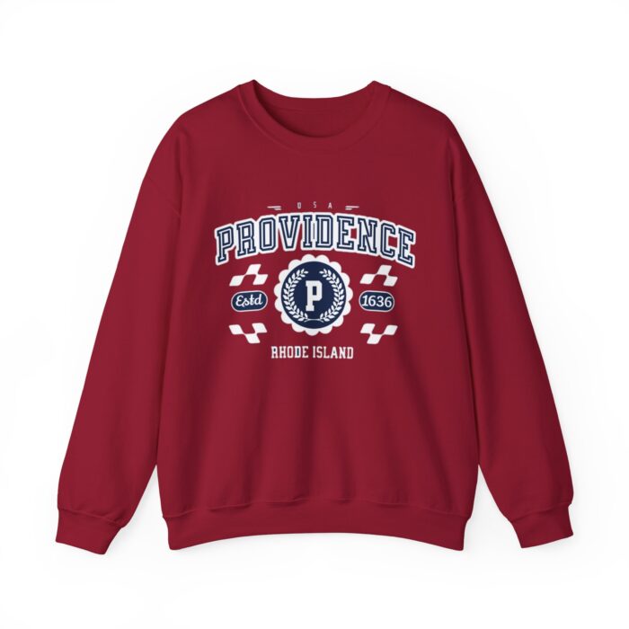 Vintage Providence Rhode Island Athletic Sports Design varsity pullover sweater Crewneck Sweatshirt - Image 45