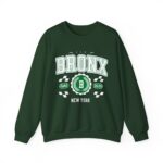 Vintage Bronx New York NY Athletic Sports Design Crewneck Sweatshirt - Image 9