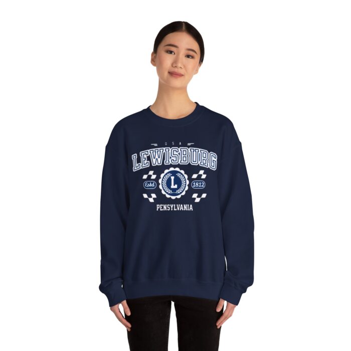 Vintage Lewisburgh Pennsilvania Athletic Sports Design varsity pullover sweater  Crewneck Sweatshirt - Image 28
