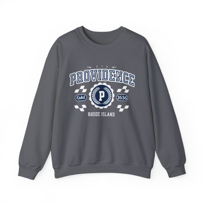Vintage Providence Rhode Island Athletic Sports Design varsity pullover sweater Crewneck Sweatshirt - Image 21