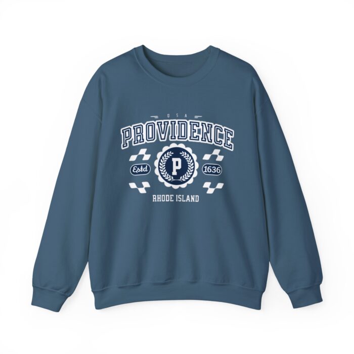Vintage Providence Rhode Island Athletic Sports Design varsity pullover sweater Crewneck Sweatshirt - Image 17