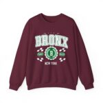 Vintage Bronx New York NY Athletic Sports Design Crewneck Sweatshirt - Image 5