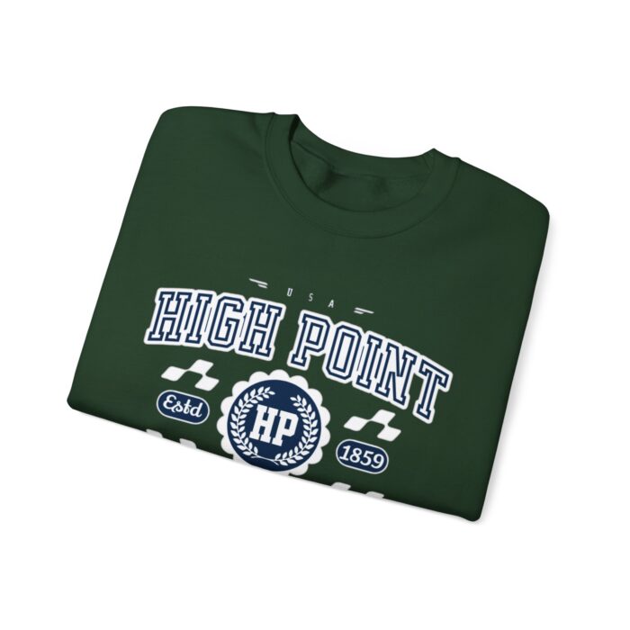 Vintage High Point North Carolina Athletic Sports Design varsity pullover sweater Crewneck Sweatshirt - Image 7