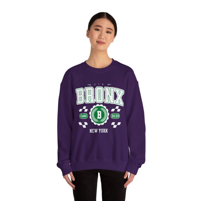 Vintage Bronx New York NY Athletic Sports Design Crewneck Sweatshirt - Image 28