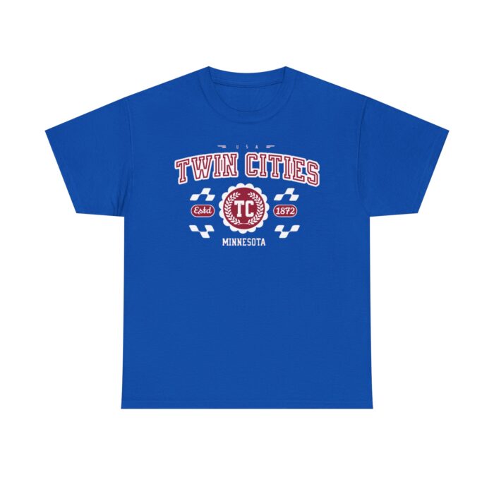 Twin Cities Minnesota Varsity T-Shirt - Classic Athletic Unisex Tee for Men & Women - Image 13