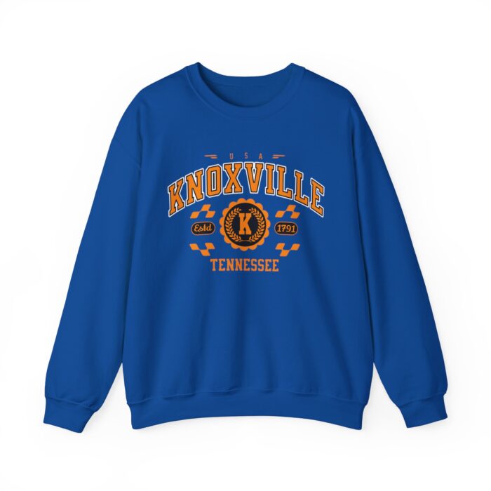 Vintage Knoxville Tennessee Athletic Sports Design varsity pullover sweater Crewneck Sweatshirt - Image 17