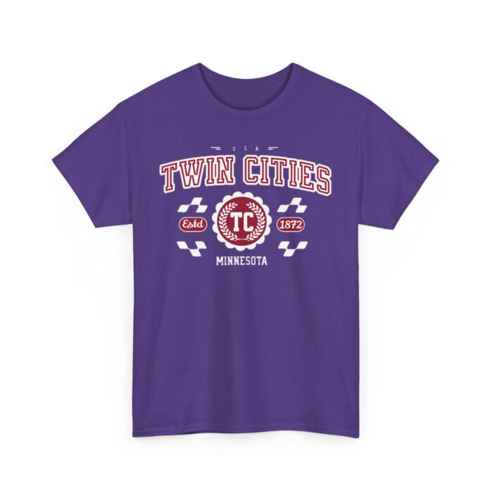 Twin Cities Minnesota Varsity T-Shirt - Classic Athletic Unisex Tee for Men & Women - Image 27