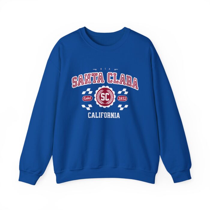 Vintage Santa Clara California Athletic Sports Design varsity pullover sweater Crewneck Sweatshirt - Image 17