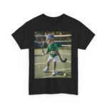 Funny Cat Tennis Unisex Heavy Cotton Tee, Sports Tee, Cat Lover Gift Playful Sports  Tennis Lovers Funny Animal - Image 7