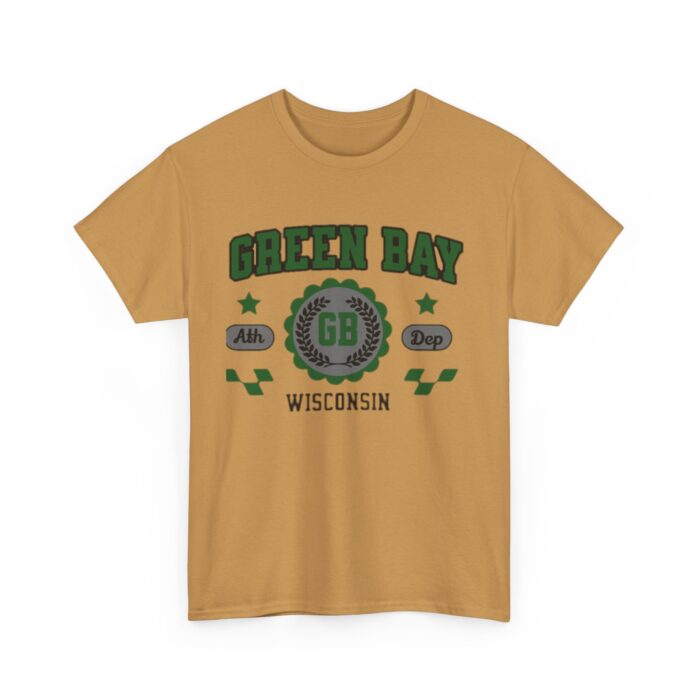 Wisconsin Green Bay  t-shirt Vintage Athletic Sports Design  Cotton Tee - Image 15