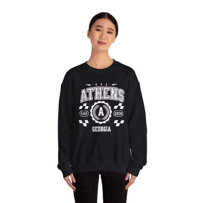 Athens Georgia GA Vintage Sports Design Sweatshirt - Retro Athletic Pullover for Men and Women sweater - Image 4