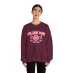 Vintage College Park Maryland Athletic Sports Design varsity sweater Crewneck Sweatshirt - Image 8