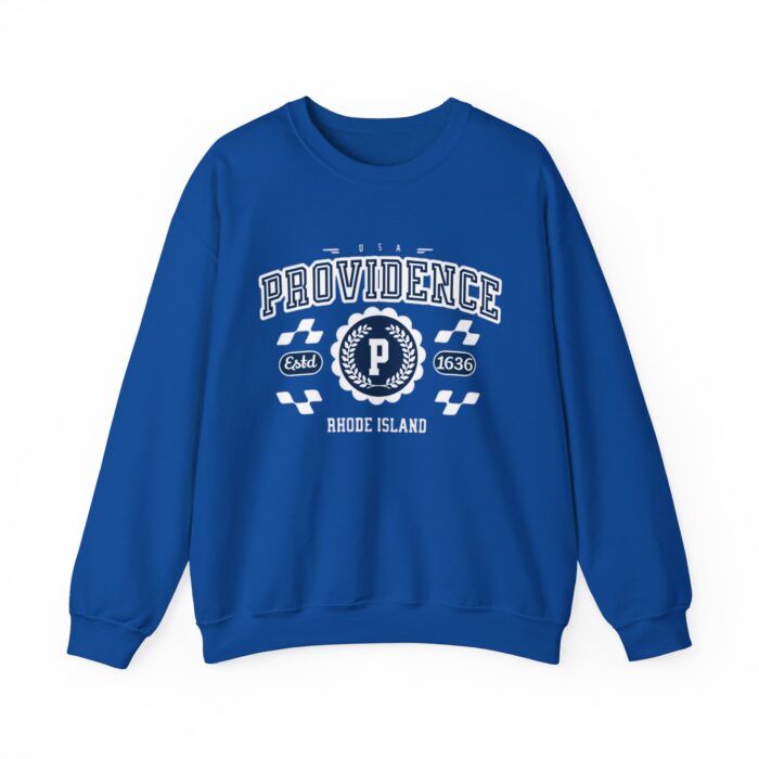 Vintage Providence Rhode Island Athletic Sports Design varsity pullover sweater Crewneck Sweatshirt - Image 25