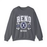 Vintage Reno Nevada Vintage Athletic Sports Design varsity pullover sweater  Crewneck Sweatshirt - Image 21