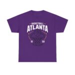 Vintage East 1958 Atlanta basketball t-shirt perfect for game day, casual outings, or everyday streetwear tee - Image 17