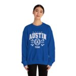 Austin Texas TX Vintage Sports Design Sweatshirt - Retro Athletic Pullover for Men and Women - Image 20