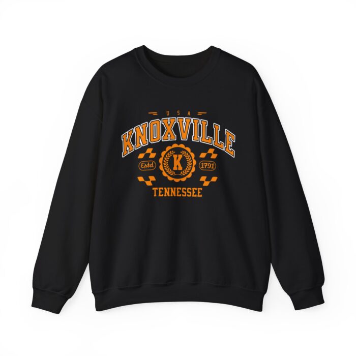 Vintage Knoxville Tennessee Athletic Sports Design varsity pullover sweater Crewneck Sweatshirt - Image 1