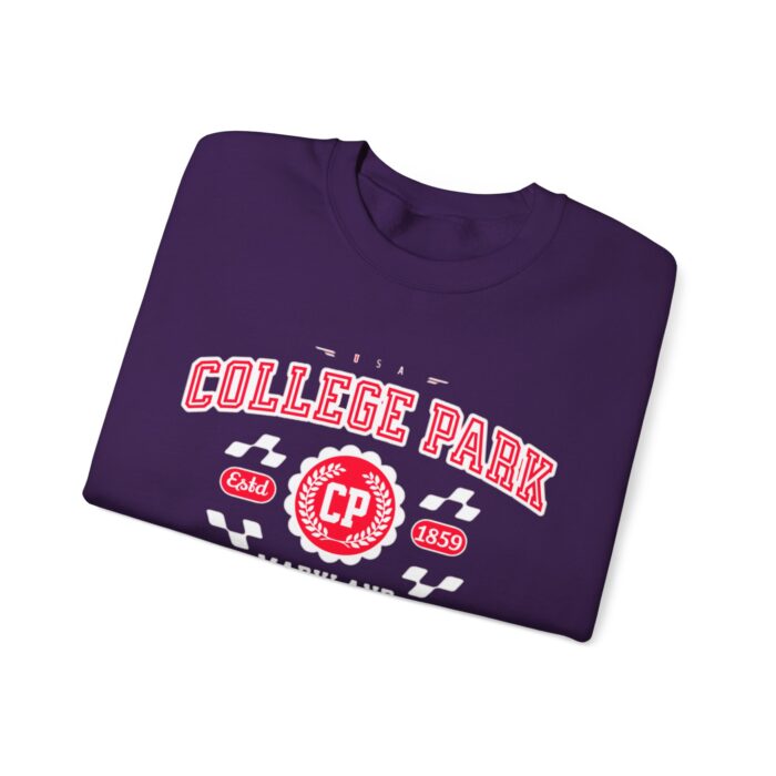 Vintage College Park Maryland Athletic Sports Design varsity sweater Crewneck Sweatshirt - Image 27
