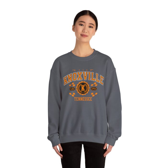 Vintage Knoxville Tennessee Athletic Sports Design varsity pullover sweater Crewneck Sweatshirt - Image 16