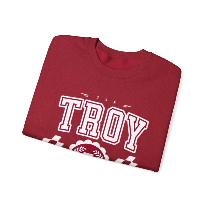 Vintage Troy Alabama AL Athletic Sports Design varsity pullover sweater  Crewneck Sweatshirt - Image 35