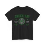 Wisconsin Green Bay  t-shirt Vintage Athletic Sports Design  Cotton Tee - Image 3