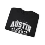 Austin Texas TX Vintage Sports Design Sweatshirt - Retro Athletic Pullover for Men and Women - Image 3