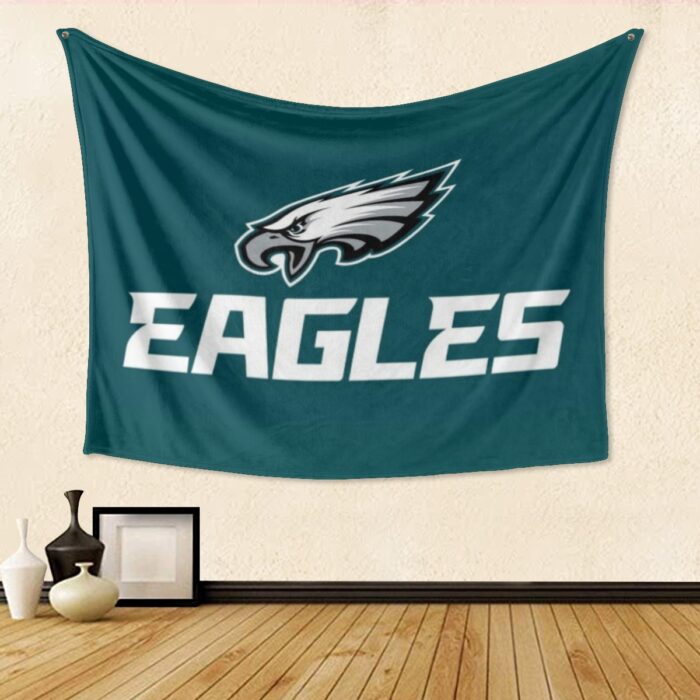 Philadelphia Eagles Zubaz Single-Side Print Tapestry - Image 1