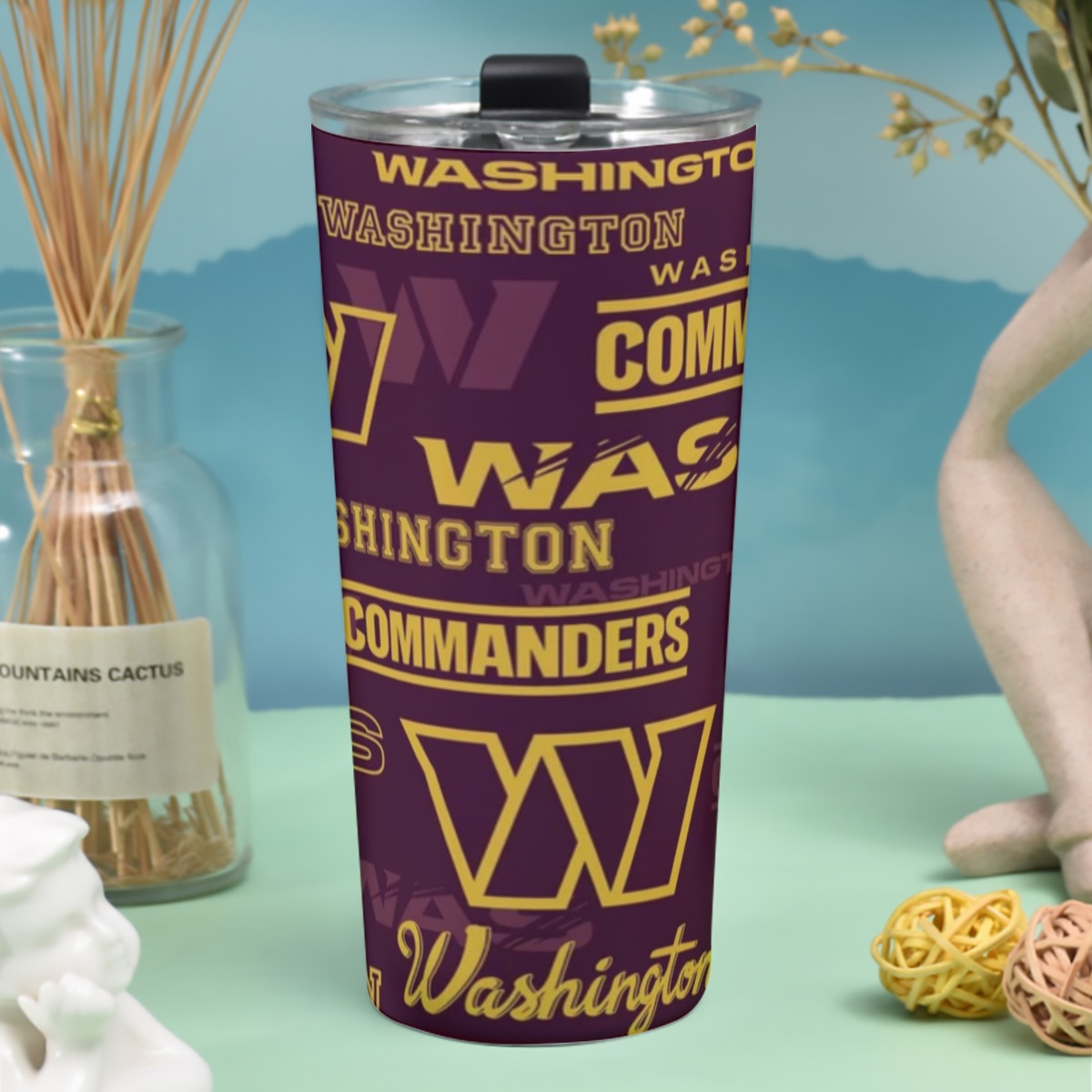 Washington Commanders Tumbler 30oz - Image 2