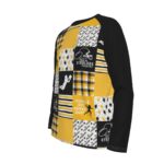 Pittsburgh Steelers All-Over Print Men's Long Sleeve T-shirt With Raglan Sleeve