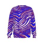 Buffalo Bills Zubaz All-Over Print Men's Sweater - Image 3