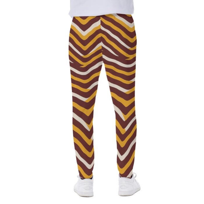 Washington Commanders zubaz Closed Bottom Light Weight Jogger - Image 3