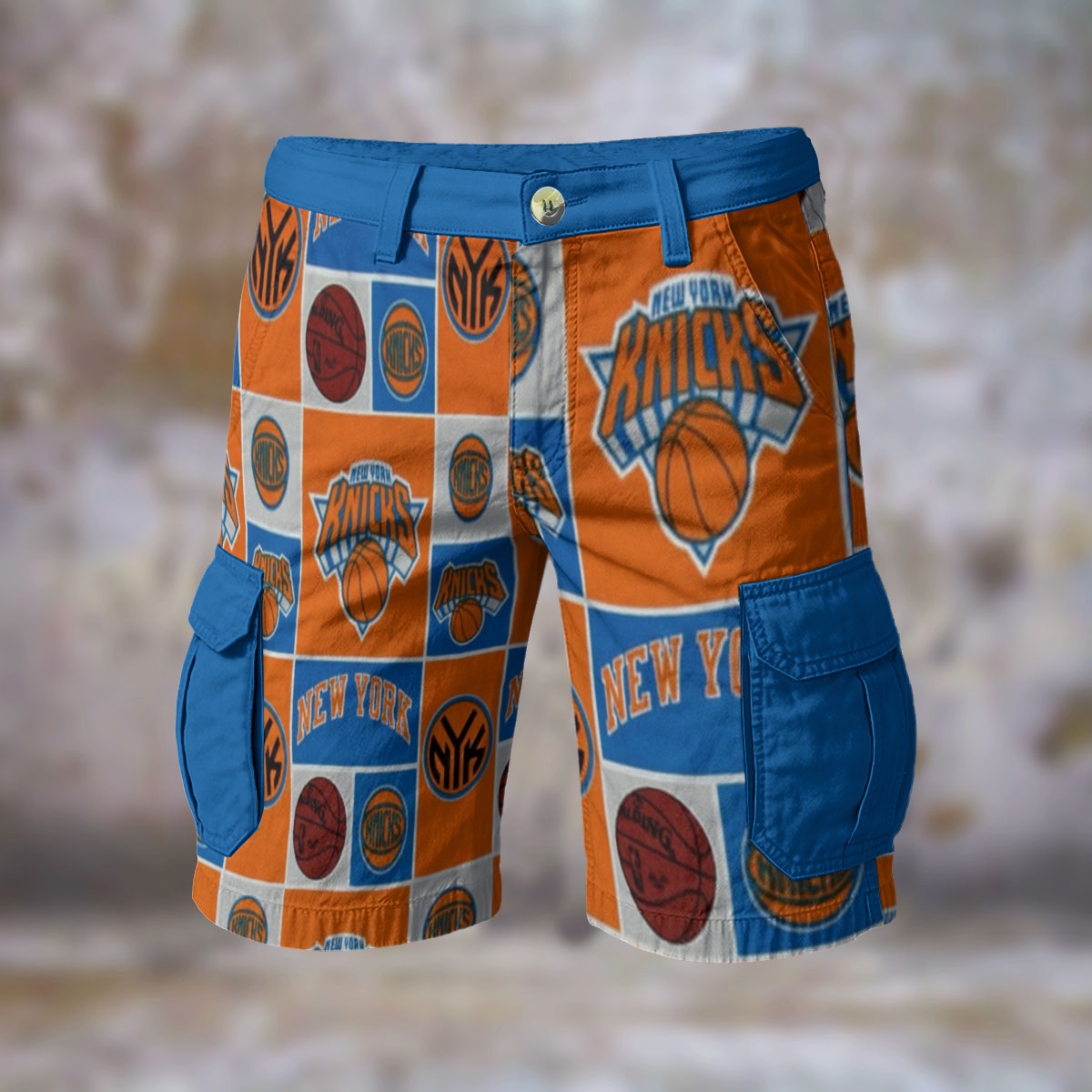 New York Knicks Cargo Shorts - Image 2