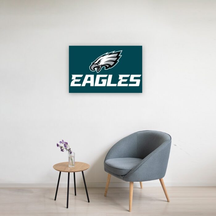 Philadelphia Eagles Zubaz Framed Single-Piece Mural For The USA 3:2 - Image 6