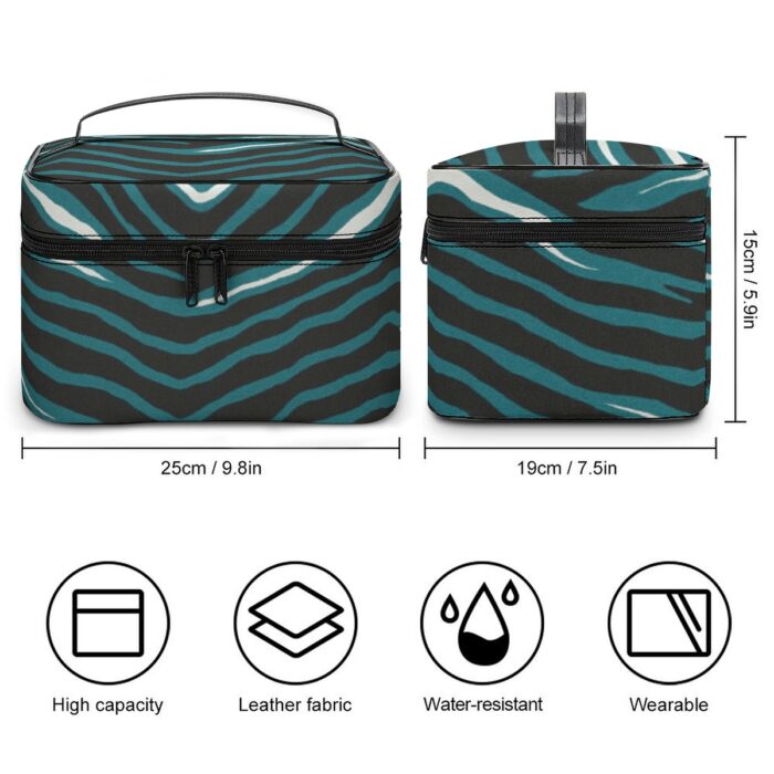 Philadelphia Eagles Zubaz Large Capacity Toiletry Organizer Bag - Image 4