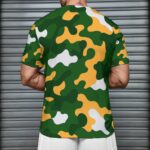 Green Bay Packers All-Over Print Men's Short Sleeve T-Shirt With Sports Collar