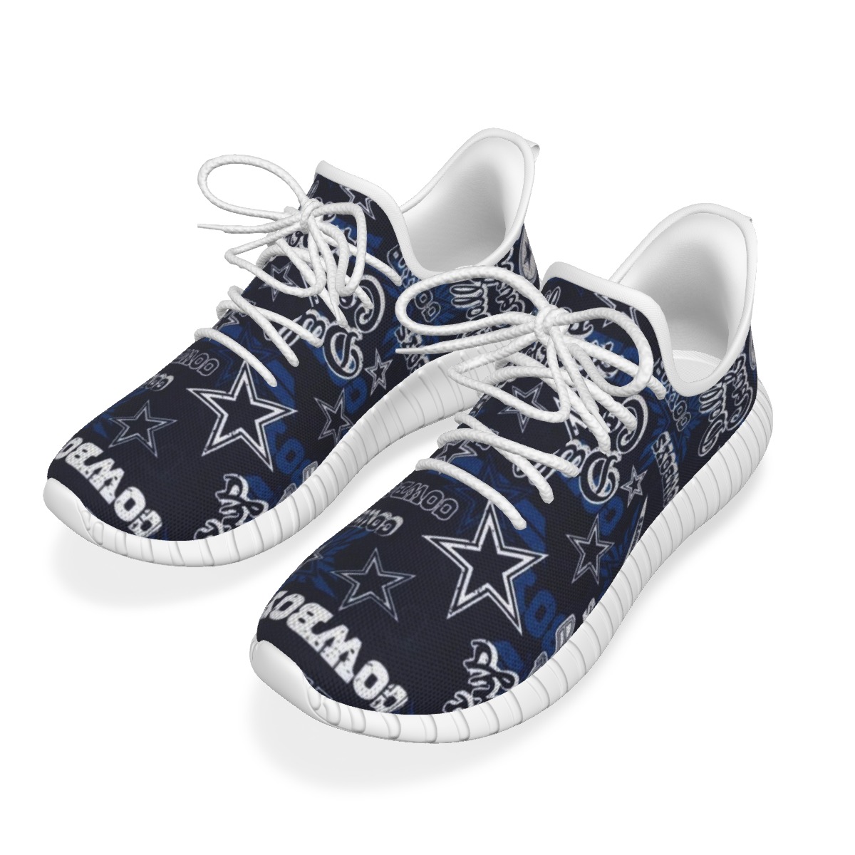 Dallas Cowboys Zubaz Men's Sports Shoes - Image 3