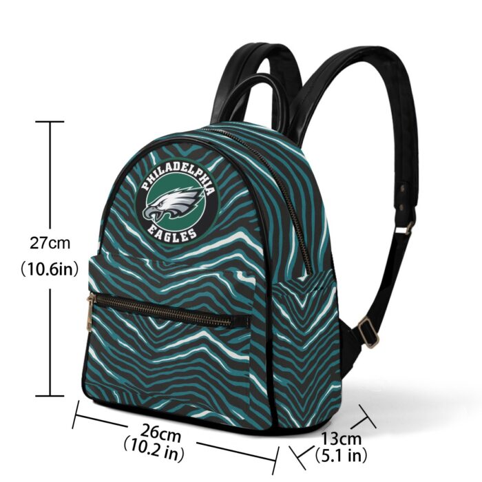 Philadelphia Eagles Zubaz Small Size Backpack - Image 1