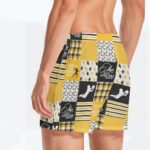 Pittsburgh Steelers All-Over Print Men's Short Boxer Briefs|115GSM Cotton poplin - Image 4
